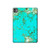 S2377 Turquoise Gemstone Texture Graphic Printed Hülle Schutzhülle Taschen für iPad Pro 11 (2024)