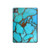 S2685 Aqua Turquoise Gemstone Graphic Printed Hülle Schutzhülle Taschen für iPad Pro 11 (2024,2025)