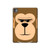 S2721 Cute Grumpy Monkey Cartoon Hülle Schutzhülle Taschen für iPad Pro 11 (2024)