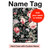 S2727 Vintage Rose Pattern Hülle Schutzhülle Taschen für iPad Pro 11 (2024)