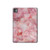 S2843 Pink Marble Texture Hülle Schutzhülle Taschen für iPad Pro 11 (2024,2025)
