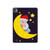 S2849 Cute Sleepy Owl Moon Night Hülle Schutzhülle Taschen für iPad Pro 11 (2024,2025)