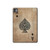S2928 Vintage Spades Ace Card Hülle Schutzhülle Taschen für iPad Pro 11 (2024,2025)