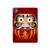 S3023 Japan Good Luck Daruma Doll Hülle Schutzhülle Taschen für iPad Pro 11 (2024,2025)