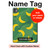 S3286 Banana Fruit Pattern Hülle Schutzhülle Taschen für iPad Pro 11 (2024,2025)