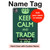 S3862 Keep Calm and Trade On Hülle Schutzhülle Taschen für iPad Pro 11 (2024,2025)