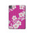 S3924 Cherry Blossom Pink Background Hülle Schutzhülle Taschen für iPad Pro 11 (2024,2025)
