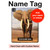 S0310 African Elephant Hülle Schutzhülle Taschen für iPad Pro 13 (2024,2025), Air 13 2026