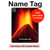 S0745 Volcano Lava Hülle Schutzhülle Taschen für iPad Pro 13 (2024,2025)