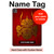 S0820 Samurai Mask Helmet Hülle Schutzhülle Taschen für iPad Pro 13 (2024)
