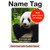 S1073 Panda Enjoy Eating Hülle Schutzhülle Taschen für iPad Pro 13 (2024,2025), Air 13 2026
