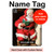 S1417 Santa Claus Merry Xmas Hülle Schutzhülle Taschen für iPad Pro 13 (2024)