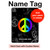 S2356 Peace Sign Hülle Schutzhülle Taschen für iPad Pro 13 (2024)