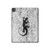 S2446 Gecko Wood Graphic Printed Hülle Schutzhülle Taschen für iPad Pro 13 (2024,2025), Air 13 2026