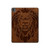 S2529 Leo Zodiac Tattoo Brown Graphic Print Hülle Schutzhülle Taschen für iPad Pro 13 (2024,2025)