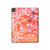 S2543 Japanese Kimono Style Flower Pattern Hülle Schutzhülle Taschen für iPad Pro 13 (2024)