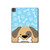 S2669 Cute Dog Paws Bones Cartoon Hülle Schutzhülle Taschen für iPad Pro 13 (2024,2025), Air 13 2026