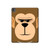 S2721 Cute Grumpy Monkey Cartoon Hülle Schutzhülle Taschen für iPad Pro 13 (2024,2025), Air 13 2026