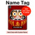 S3023 Japan Good Luck Daruma Doll Hülle Schutzhülle Taschen für iPad Pro 13 (2024)