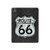 S3207 Route 66 Sign Hülle Schutzhülle Taschen für iPad Pro 13 (2024,2025)
