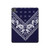 S3357 Navy Blue Bandana Pattern Hülle Schutzhülle Taschen für iPad Pro 13 (2024,2025), Air 13 2026
