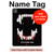 S3527 Vampire Teeth Bloodstain Hülle Schutzhülle Taschen für iPad Pro 13 (2024,2025), Air 13 2026
