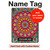 S3694 Hippie Art Pattern Hülle Schutzhülle Taschen für iPad Pro 13 (2024)