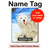 S3794 Arctic Polar Bear and Seal Paint Hülle Schutzhülle Taschen für iPad Pro 13 (2024,2025), Air 13 2026