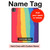 S3799 Cute Vertical Watercolor Rainbow Hülle Schutzhülle Taschen für iPad Pro 13 (2024,2025)