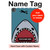 S3825 Cartoon Shark Sea Diving Hülle Schutzhülle Taschen für iPad Pro 13 (2024,2025), Air 13 2026
