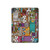 S3879 Retro Music Doodle Hülle Schutzhülle Taschen für iPad Pro 13 (2024,2025), Air 13 2026