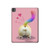 S3923 Cat Bottom Rainbow Tail Hülle Schutzhülle Taschen für iPad Pro 13 (2024,2025), Air 13 2026