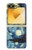 S0213 Van Gogh Starry Nights Hülle Schutzhülle Taschen für Samsung Galaxy Z Flip 6, Flip 7 FE