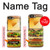 S0790 Hamburger Hülle Schutzhülle Taschen für Samsung Galaxy Z Flip 6, Flip 7 FE
