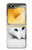 S2569 White Arctic Fox Hülle Schutzhülle Taschen für Samsung Galaxy Z Flip 6, Flip 7 FE