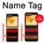 S2638 Black and Red Striped Hülle Schutzhülle Taschen für Samsung Galaxy Z Flip 6