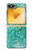 S2653 Dragon Green Turquoise Stone Graphic Hülle Schutzhülle Taschen für Samsung Galaxy Z Flip 6, Flip 7 FE