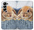 S0242 Cute Rabbit Hülle Schutzhülle Taschen für Samsung Galaxy Z Fold 6