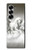 S0933 White Horses Hülle Schutzhülle Taschen für Samsung Galaxy Z Fold 6