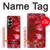 S2480 Tie Dye Red Hülle Schutzhülle Taschen für Samsung Galaxy Z Fold 6