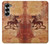 S2485 Dragon Metal Texture Graphic Printed Hülle Schutzhülle Taschen für Samsung Galaxy Z Fold 6