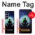 S2527 Yoga Nature Universe Hülle Schutzhülle Taschen für Samsung Galaxy Z Fold 6