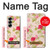 S3037 Pretty Rose Cottage Flora Hülle Schutzhülle Taschen für Samsung Galaxy Z Fold 6