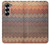 S3752 Zigzag Fabric Pattern Graphic Printed Hülle Schutzhülle Taschen für Samsung Galaxy Z Fold 6