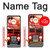 S2058 England British Double Decker Bus Hülle Schutzhülle Taschen für Motorola Razr 50