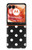 S2299 Black Polka Dots Hülle Schutzhülle Taschen für Motorola Razr 50