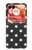 S2299 Black Polka Dots Hülle Schutzhülle Taschen für Motorola Razr 50