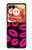 S2933 Pink Lips Kisses on Black Hülle Schutzhülle Taschen für Motorola Razr 70,60,50, Razr (2026, 2025, 2024)