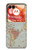 S3418 Vintage World Map Hülle Schutzhülle Taschen für Motorola Razr 70,60,50, Razr (2026, 2025, 2024)