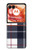 S3452 Plaid Fabric Pattern Hülle Schutzhülle Taschen für Motorola Razr 50